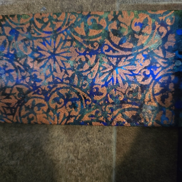 HANDCRAFTED Upcycled Wood Wine Rack HANDPAINTED Bar Decor Wall Art Decor - Picture 6 of 17